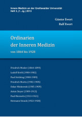 Ordinarien der Inneren Medizin von 1864 bis 1928