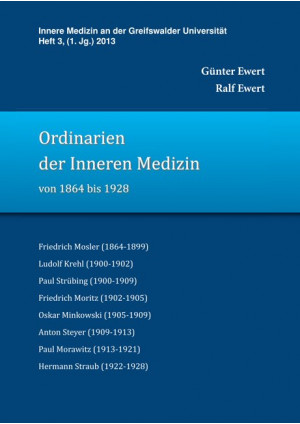 Ordinarien der Inneren Medizin von 1864 bis 1928