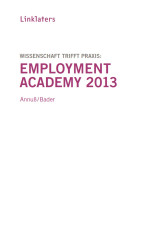 Linklaters Employment Academy 2013