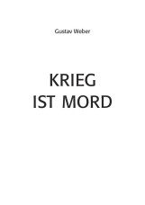 Krieg ist Mord