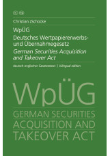 WpÜG Deutsches Wertpapiererwerbs- und Übernahmegesetz / German Securities Acquis