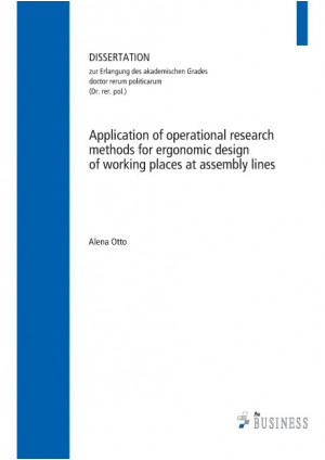 Application of operational research methods for ergonomic design of working plac