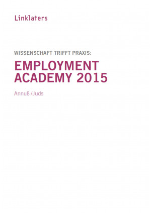 Linklaters Employment Academy 2015