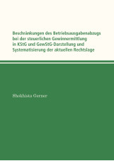 Beschränkungen des Betriebsausgabenabzugs bei der steuerlichen Gewinnermittlung 