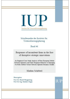 Responses of incumbent firms in the face of disruptive strategic innovations