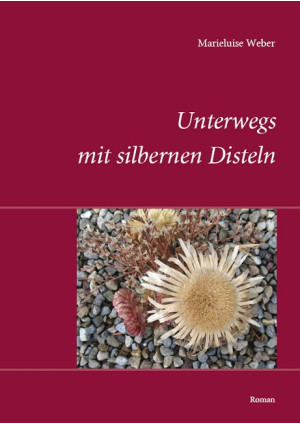 Unterwegs mit silbernen Disteln