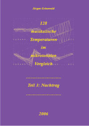 128 musikalische Temperaturen im mikrotonalen Vergleich
