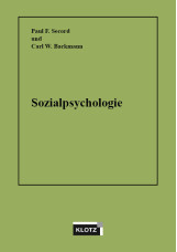 Sozialpsychologie. Ein Lehrbuch für Psychologen, Soziologen, Pädagogen