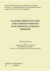 Das kardiale Kallikrein-Kinin-System isoliert arbeitender Rattenherzen bei der d