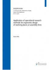 Application of operational research methods for ergonomic design of working plac