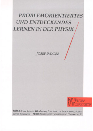 Problemorientiertes und entdeckendes Lernen in der Physik