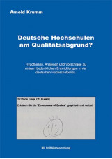 Deutsche Hochschulen am Qualitätsabgrund?