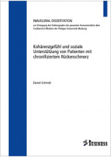Kohärenzgefühl und soziale Unterstützung von Patienten mit chronifiziertem Rücke