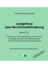 Lautgetreue Lese-Rechtschreibförderung Band 2/1
