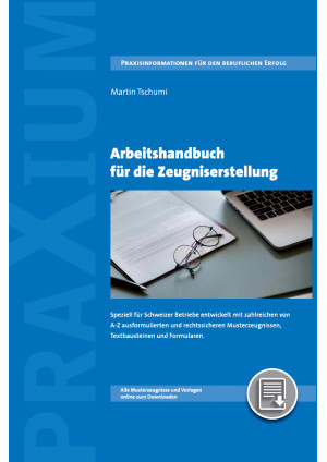 Arbeitshandbuch für die Zeugniserstellung