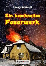 Ein beschneites Feuerwerk